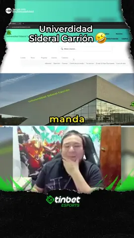 😂 Wawitas de 27, nunca es tarde para estudiar una carrera en la Universidad Sideral Carrión. 🦎 #dota #dota2 #dota2memes #kingteka #sideral #tinbetesports