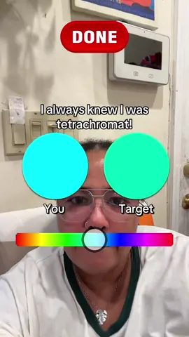 I knew I was a tetrachromat! Tetrachromacy is seeing color through 4 cones at the back of your eye instead of 3.  It’s said to be rare, but more common in women than men. #tetrachromacy #colors 