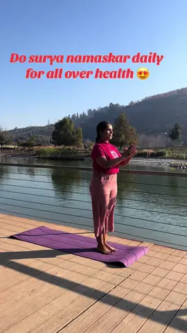 #yoga #Fitness #trending #suryanamaskar #weightloss #chile 