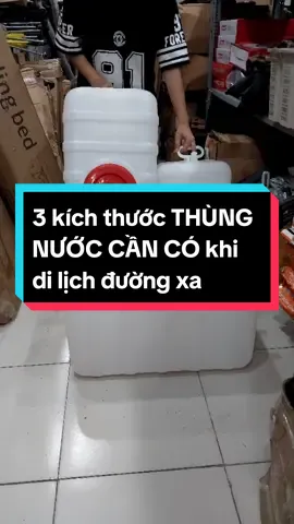 #thungnuoc #thungchuanuoc THÙNG NƯỚC CAMPING CÓ VÒI 75L, 50L, 30L