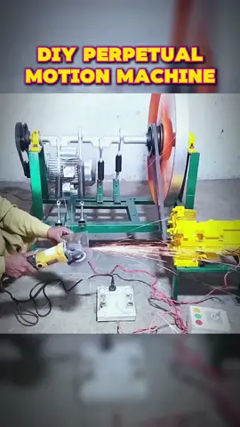 DIY Perpetual Motion Generation #diyproject #diygenerator #freeenergy #generator #electrican #leanontiktok 