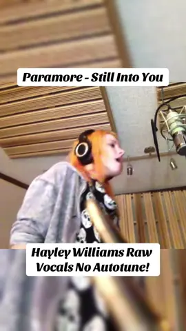 Paramore - Still Into You  No autuone Vocals  #fyp #viral #paramore #stillintoyou #noautotune #singing 
