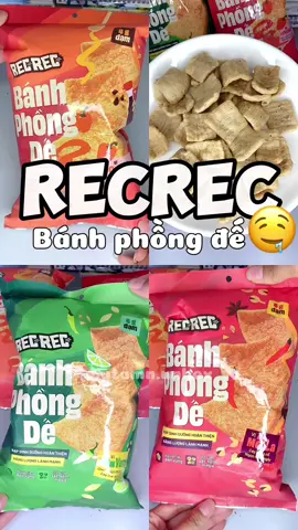 Giòn rụm cùng RecRec✨🥨🥨#xuhuong #fypシ゚viral #recrec #banhphongde #banhphongderecrec 