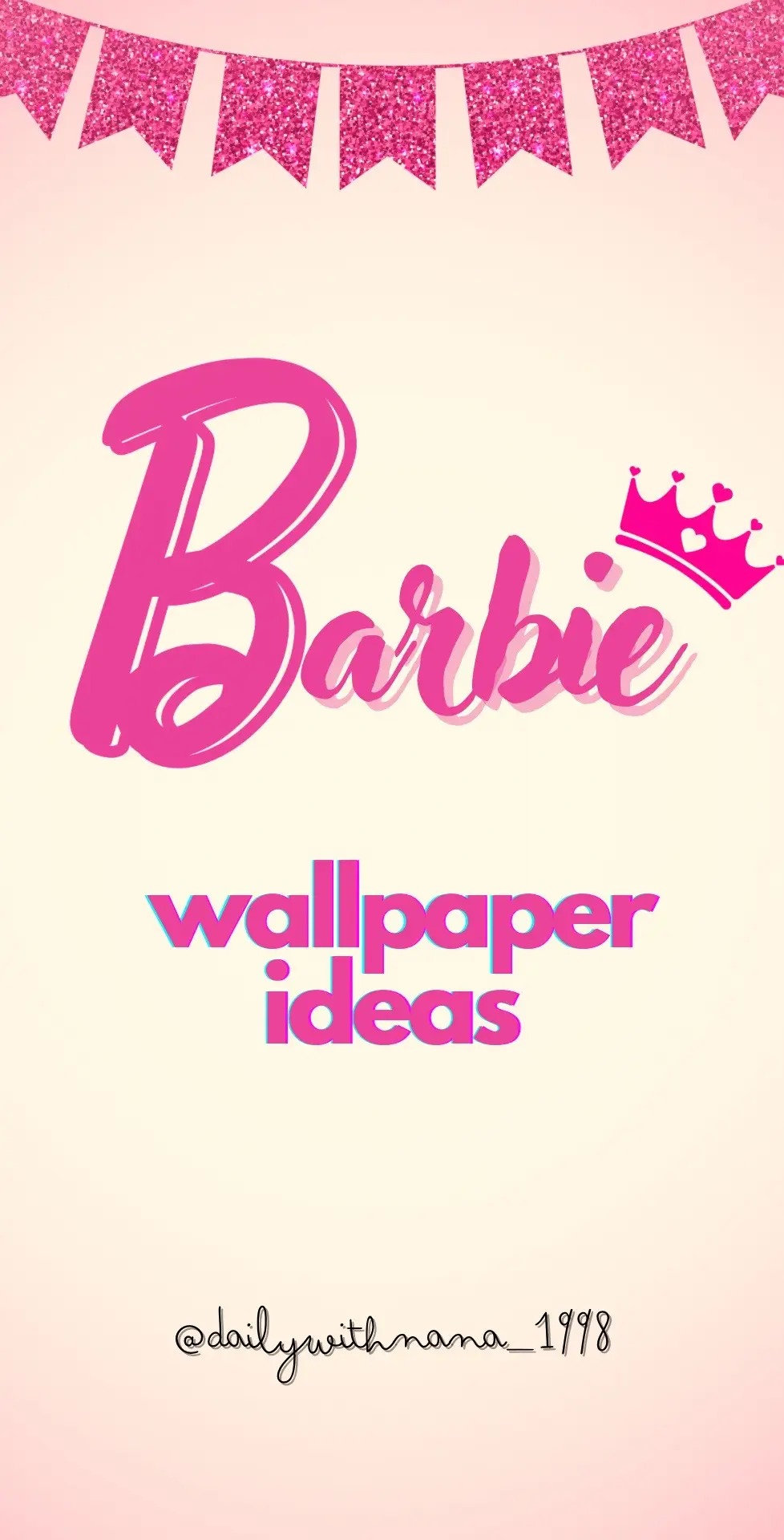 Barbie wallpaper ideas 💗 #fypシ゚viral #barbiewallpapers #foryou #pinkbarbie 