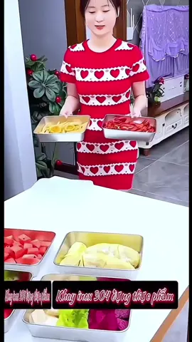 COMBO 5 Khay Đựng Thực Phẩm #xuhuong #dogiadungtienich 