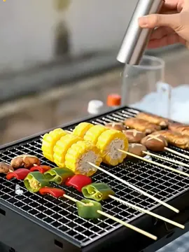 Portable Stainless Steel Barbecue grill pits outdoor portable handheld folding dtainless steel grill Bbq grill charcoal#goodthing #foryou #tkmademebuyit #barbecue como fazer 