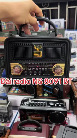 Đài radio NS 8091 BT #dairadio #dai #fm #vov #radio #cassette 