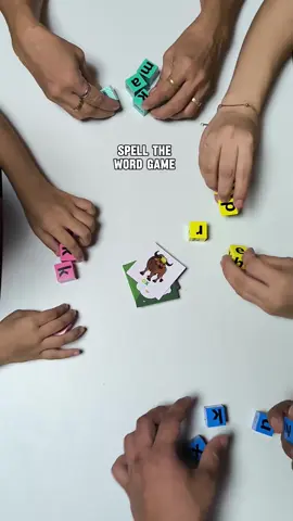 Spell the word game ,Fun and learning game #fyp #spellinggame #spelling #childrengame#educational #kids #mom #mommy #woodenspellinggame 