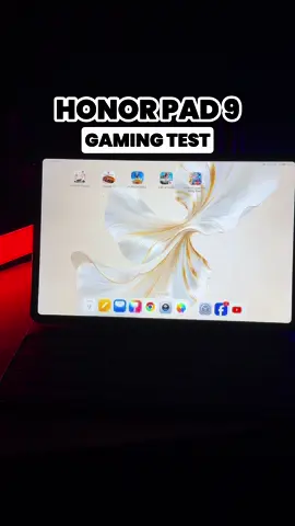HONOR Pad 9 Gaming Test 🎮 #techtok #HONORPad9 
