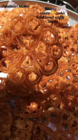 Rosette  cookies 🏵 are thin, cookie-like fritters made with iron molds that are found in many cultures. They are crispy and typified by their lacy pattern. Rosettes cookie are traditional cookies. Light and crispy, they are favorites of young and old. Ingredients  2cups flour 1/2cup sugar 1teaspoon baking powder Flavor of choice (optional) water 2cups and more if needed  Method  In a medium bowl,add flour ,sugar,baking powder  Mix together.add water and mix with a whisk Beat until you get a liquidy consistency. Add in the vanilla (optional) In a pan, heat the cooking oil. Immerse the mold tool into the heated oil first. Dip the mold in the batter. Dip the tool back into the oil. .Submerge. The batter will pull away from the mold and form a thin cookie.  Let it fry on one side for 2-4 seconds, then flip.  Cook until both sides are golden. Use a paper towel to catch the drips, then transfer each cookie to the paper towel station. NOTE: Ensure that batter covers only 3/4 of the mould. Don't dip it completely. Take the mould from the batter and dip into hot oil. When the batter is cooked it will detach itself from the mould and fall into the oil or just shake it a little beat or use a fork. Flip it in between so that all the sides are cooked. Drain well on kitchen tissues. Repeat until the batter is finished. Yummy rossette cookies are ready #viralvedioes  #capcut  #viral  #Recipe  #recipes  #recipesoftiktok   #CapCut #moreviews  #moreviewers🥰🙏 #update #chanllange #recipesforyou  #recipevideo  #recipeideas  #recipeformagic  #recipeoftheday  #recipetok  #recipeshare #nigeriantiktok #goviralgo  #f  #fyp  #foryou  #fypシ  #fypシ゚viral  #fypage  #fyppppppppppppppppppppppp  #fypdongggggggg  #fypp  #fypp #fyy  #fyyyyyyyyyyyyyyyy  #viral  #viralvideo  #viraltiktok #africankitchen  #africancook  #Foodie #cookingtips  #nigerianfoodie #foodvideo #kitchenlover #foodblogfeed #foodblog #rice  #ramadhan2024  #ramadhan2024🕌  #ramadhan2024menanti  #marinade #viralvedioes  #capcut  #viral  #Recipe  #recipes  #recipesoftiktok  #CapCut  #moreviews  #moreviewers🥰🙏  #update  #chanllange  #recipesforyou  #recipevideo  #nigeriantiktok  #goviralgo #nigeriantiktok #recipeshare  #recipetok  #recipeoftheday  #recipeformagic  #recipeideas #creatorsearchinsights #hausa #arewa #ofuloju  #whitemoimoi  #ekuru  #viralvedioes #Recipe #capcut #recipesoftiktok #moreviews #recipevideo #rosettecookies  #rosette 