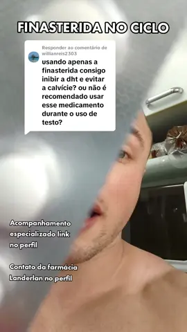 A responder a @willianreis2303 #ciclo #tejada #finasterida #calvice #quedacapilar #quedadecabelo 