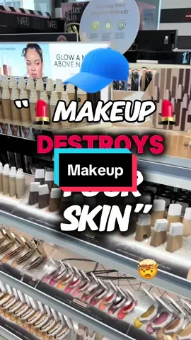 Makeup destroys your skin?!  Fav makeup brands: @Clinique  @IT Cosmetics  @Haus Labs by Lady Gaga  Fav sunscreen: Clinique moisture surge  @Supergoop  @ISDIN  @Eucerin US 