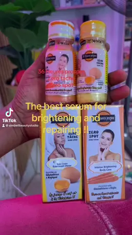 36 Heures Zero Tache Serum is enriched with white mulberry extract known for its lightening properties and composed of plant extracts with lightening properties to make your skin more luminous and unified. The brightening and repairing Serum is designed to hydrate the skin, brighten and even skin tone. Its formula enriched with egg, which promotes radiance of the complexion.. Available in egg yolk and carrot Suitable for all skin types  . Price is 5500 naira only  #zerotache #36heures #serum #zerospot #skincareproducts #skincarevendorinlagos #magodo