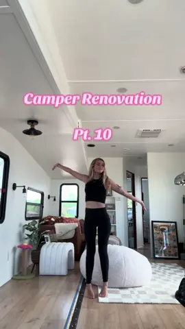 PART 10!! Finally got all of my stuff moved in…now time to organize & decorate!! #rvrenovation #camperrenovation #camperreno #camperremodel #rvliving 