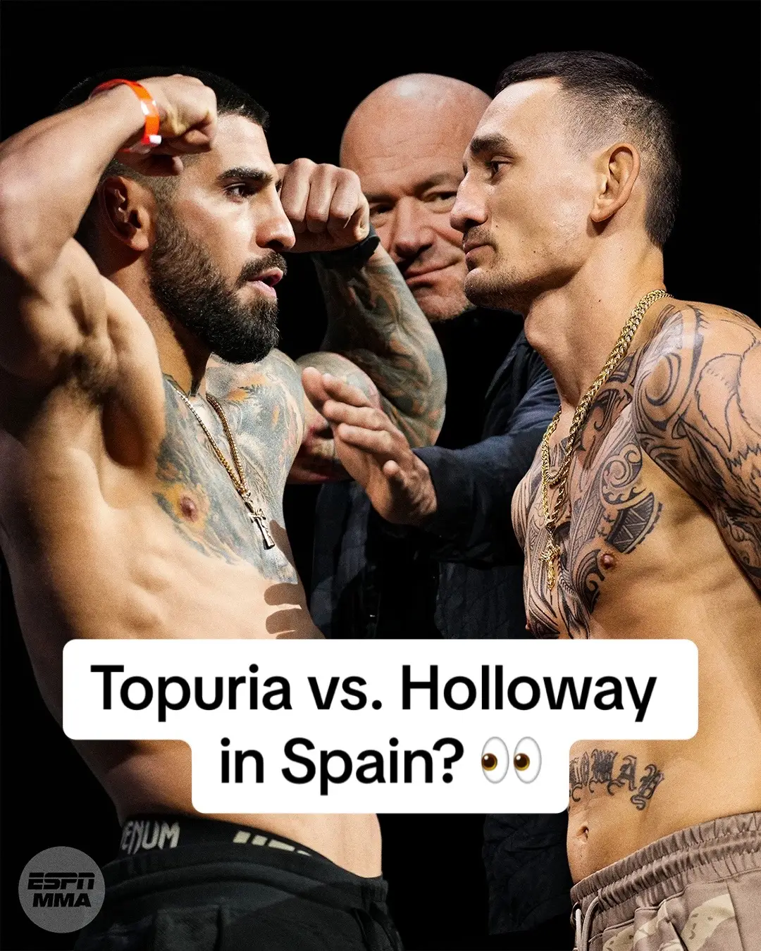 #IliaTopuria said he has a date for a #UFC event in #Spain 🇪🇸 #mma #MaxHolloway 