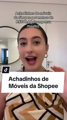Achadinhos de móveis da Shopee que valem muito a pena por menos de R$300,00  ✨ #achadinhos #achadinhosshopee #dicasdedecoracao #decoracao #decoracaodecasa #decoracaoacessivel #decoracaobarata #inspiracaodedecoracao #designdeinteriores 