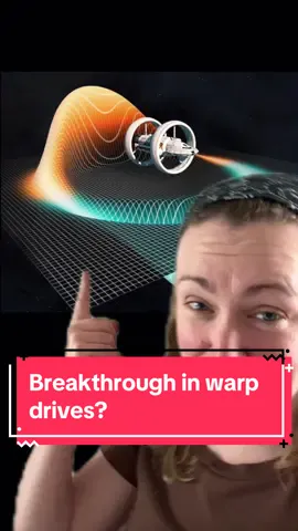 A breakthrough in warp drives means that we might be able to model one, but not build one… * yet * #stem    Sources: 1. “A New Study Reveals a Warp Drive That Actually Operates Within Known Physics” – Popular Mechanics         2. “New warp drive model offers promising solution for lightning-fast travel” – Interesting Engineering 3. “Constant Velocity Physical Warp Drive Solution” – Classical and Quantum Gravity (journal where the original paper is published)