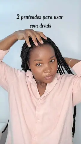Penteados com drads #penteados #penteadosimples #penteado #noivastiktok 