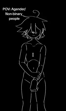 I am something.  #fyp #pyf #art #artist #digitalartist #quicksketch #animation #mitski #gender #agender #nonbinary #genderidentity #recommendations #relateable #abbeymitski #pov #iva 