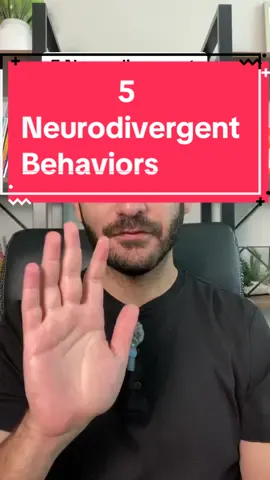 5 Common Neurodivergent Behaviors #neurodivergenttiktok #neurodivergent #neurodivergentbehavior #neurodivergentbrain #adhdtok #autismawareness #adhdawareness #fyp #foryou #foryoupage 