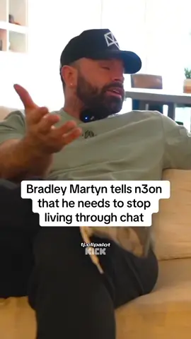 Bradley Martyn tells n3on that he needs to stop living through chat #n3onclips 