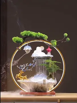 ✅Cảnh đẹp như tranh, giai điệu đẹp nhẹ nhàng ✅Thác nước phong thuỷ tiên cảnh bồng lai #thácnướcphongthủy#tiểucảnhphongthuỷ #Tieucanhnonbo 