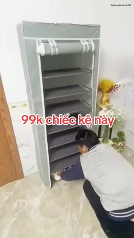 Tủ để giày dép khung thép chắc chắn #tudunggiay #kegiaydep #kegiay 