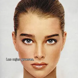 Las cejas de Brooke Shields son otro nivel | #brookeshields #80s #belleza #foryoupage #fyp #viral #xzyabc #parati 
