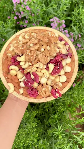 Hạt mix sấy nguyên vị rất tiện lợi#xuhuong #hatdinhduong #ngucochat #macca #hatdieu #hatoccho #hanhnhan 