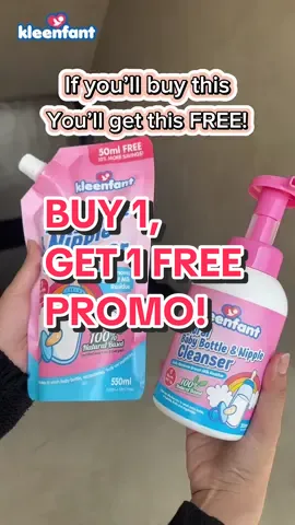 Budol of the day: Kleenfant Bottle Cleanser Pump with Freebie! Kaya watch na our TikTok Live and icheckout mo na yan #kleenfant #paydaysale #switchtokleenfantna #tiktokmomsdeals #fyp 