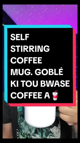 SELF-STIRRING COFFEE MUG #TTSACL # #TikTokShopMemorialDay #trendingreels  #TikTokShopSummerSale #tiktokviral #fy  #SuperBrandDay #ontikozeakpeace #fyp  #buynow  #coffeetiktok #coffemug #fyy 
