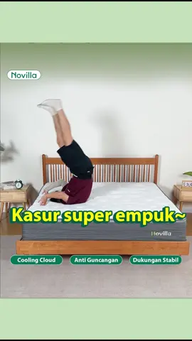 Tidak hanya sejuk, tetapi juga berkualitas. Kasur berpendingin, dengan harga yang tak tertandingi#kasur #tidur #tidurnyenyak#tidursehat #Novilla #lebaranekstrasale #sarwendahofficial #baimwong