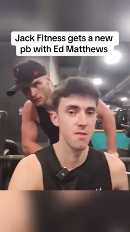 Jacksfit Hitting New Bench PR with Ed mathews #jacksfit @Ed Matthews 
