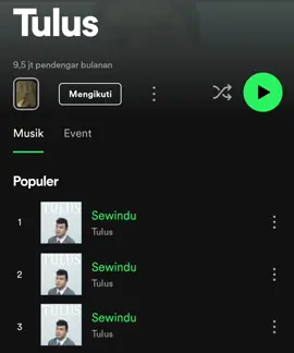 bila kini nyatanya engkau memilih diaa😓😓😓 #foryoupage #sewindu #tulus #spotify #music #fypシ #lyricsvideo #lyric #fyp 