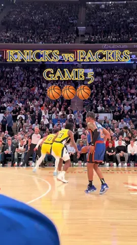 Knicks vs Pacers Game 5 🏀🎉 #knicks #knicksnation #nbaplayoffs #jalenbrunson #milesmcbride 