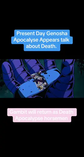 Present day Genosha Apocalypse appears talking about Death. Gambit will return as Death #xmen97 #xmen #xmencomics #gambit #apocalypse #gamer #nerdgamer #xmencomics 