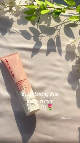 grace and glow brightening sun body serum yang mencerahkan kulit sekaligus punya kandungan SPF 30 PA++ nih guys‼️🥰 #bodyserum #lotion #fyp #fypシ゚viral #foryoupage #bodycare #bodylotion 