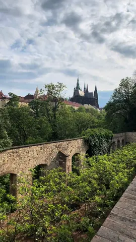 📍The Royal Gardens of Prague Castle 🧚🏼 #prague #praha #praguecastle #travel #fyp 