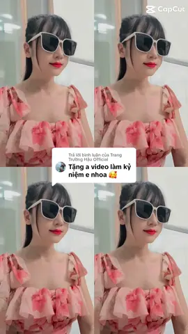 Trả lời @Trang Trường Hậu Official 🌺 Nhìn góc nghiêng này chỉ muốn cảm ơn ba mẹ nắn cho dáng mũi đẹp quá 🤣🤣🤣 Đùa chứ em gửi tặng anh nhé , chúc anh buổi tối online thư giãn vui vẻ thật nhiều niềm vui nè 😊 🌺 #xuhuong #xuhuongtiktok #thinhhanh 