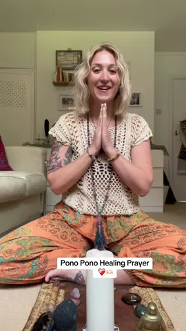 I invite you to make ritual with me for Pono Pono Healing Heart Prayer 🙏 🫶🏻 Ho’oponopono works by guiding you through a process of introspection and forgiveness. You use the mantra, “I’m sorry, Please forgive me, Thank you, I love you,” to acknowledge and take responsibility for any negative thoughts, actions, or emotions that may have contributed to conflict or disharmony.✨ Ho’o means ‘to make’ and pono ‘right’ the double use of pono means with both yourself and others. It helps in restoring harmony within the soul and with others. Ho’oponopono can be regarded as a miracle healing element, where the one practicing is responsible for his own emotions, feelings and life experiences. I’m sorry  Please forgive me  Thank you  I love you  The heart knows more than the mind can comprehend ❤️‍🩹 #haponopono #healingprayer #ritual #hawaiian #sprirtualawakening 
