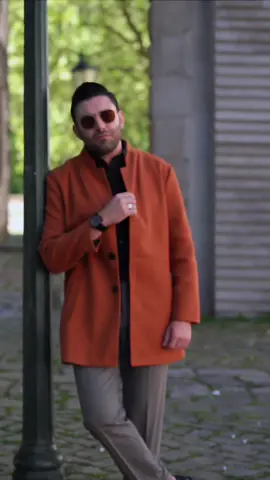 My coat today from @Coofandyofficial  ightweight coat with long sleeves, made from comfortable cotton fabric, featuring a nice color and a modern design that suits mild weather. Discount code 