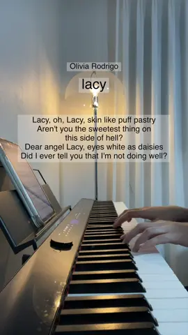 @may 🦋 님에게 회신 lacy - Olivia Rodrigo | Duet with me! @Olivia Rodrigo #lacy #oliviarodrigo #singing #duet #sweeneypiano #karaoke #lyrics #pianocover #instrumental #duetwithme #singwithme #sing #fyp #piano #스위니피아노 #듀엣위드미 