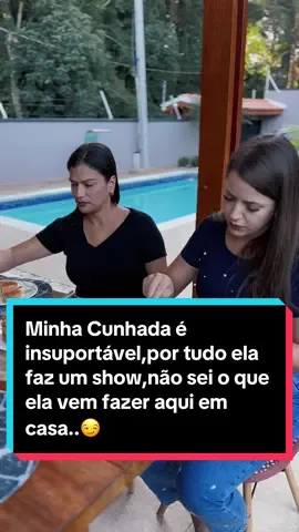 Minha Cunhada é insuportável,por tudo ela faz um show,não sei o que ela vem fazer aqui em casa..😏 #tamara #tamarakastroo #tiktok #novelinhatamaraepaulo 