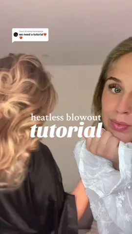 Svarar @emily  Heatless blowout tutorial! 🫶🏼🤍 • • #hår #hair #hairstyle #hairtok #heatlesscurls #heatlesshair #heatlesswaves #heatlessblowout #heatlessblowouttutorial #heatlessblowoutresults #hårtips #hårfrisyrer #hårtutorial #hårtok #hairtutorial #hårtiktok #haircare 