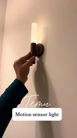 Smart Human Body Sensor Light @SHOPTEMU ,portable beautiful design.great for Hallway Cabinet Wall Light, Household Toilet Wall Sensor Light. Use my code dmn2344 to get some special discount! #shoptemu #temufinds #buynow #gadgets #temufavourites #temuhaul  #sensorlight #reel #trending #ltkit #shopping 
