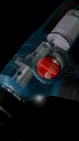 The Operation Process of Internal Gears in a Hammer Drill. #powertools #drill #hammerdrill #tools #fyp #fypシ 