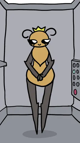 Ant Queen does a little dance #animation #dance