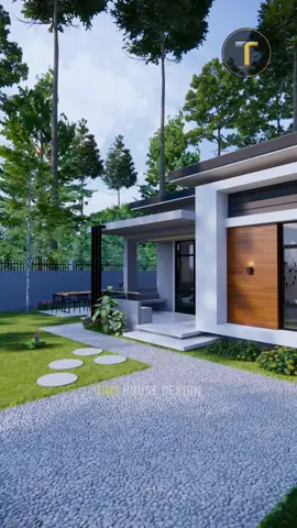 Modern and small house 6.8m x 9m with 2Bedroom 🏠🥰 #house #Home #smallhouse #tinyhouse #design 