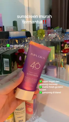 implora ga kemurahan?! 🫶 #sunscreen #implora 