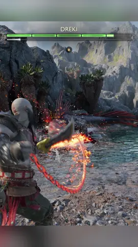 Kratos Vs Dreki #godofwar #godofwarragnarok #newgameplus #ps5 #game #gaming #gameplay